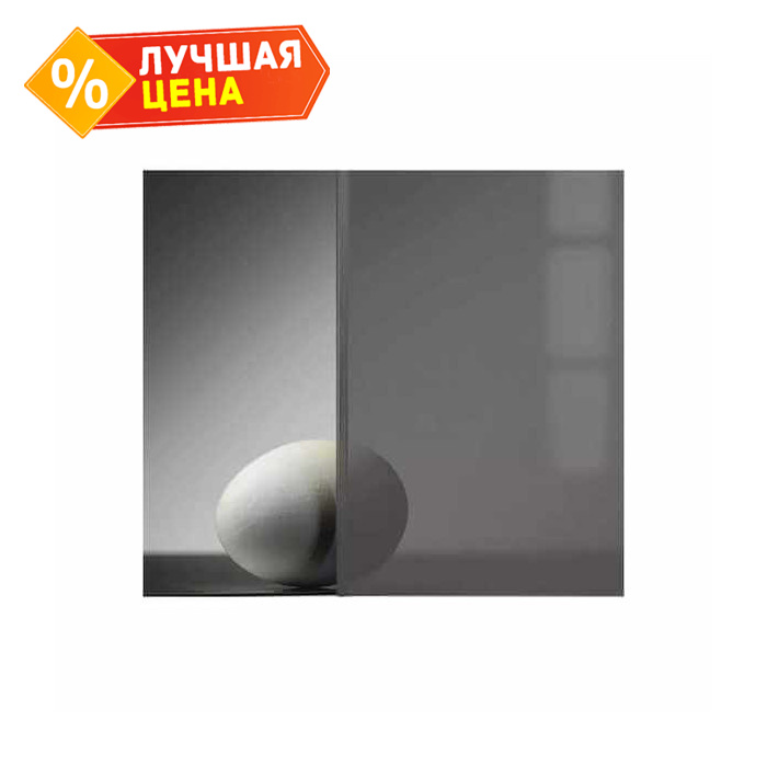 Монолитный поликарбонат 8 мм КИВИ серый 2050х3050 мм