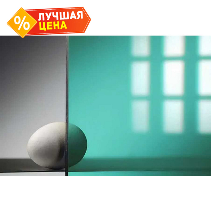 Монолитный поликарбонат 4 мм КИВИ зелёный 2050х3050 мм